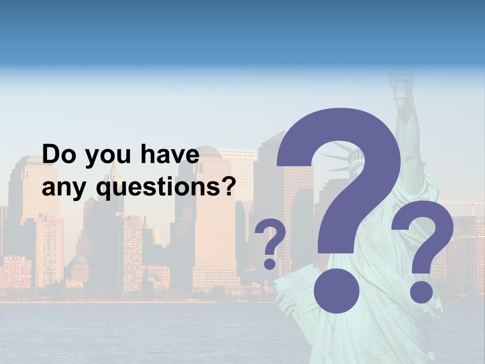 Building Landmark View PowerPoint Template