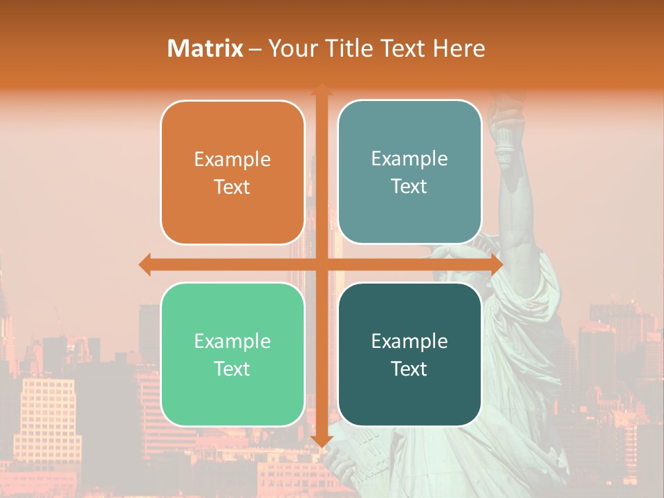 America Attraction State PowerPoint Template