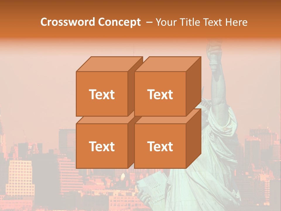 America Attraction State PowerPoint Template