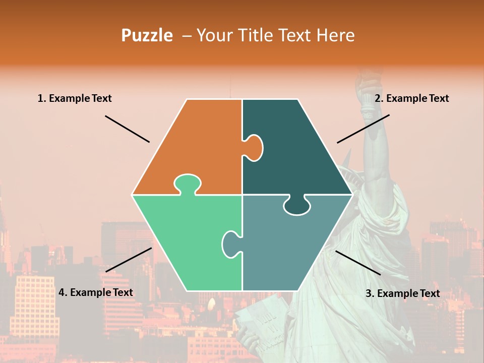 America Attraction State PowerPoint Template