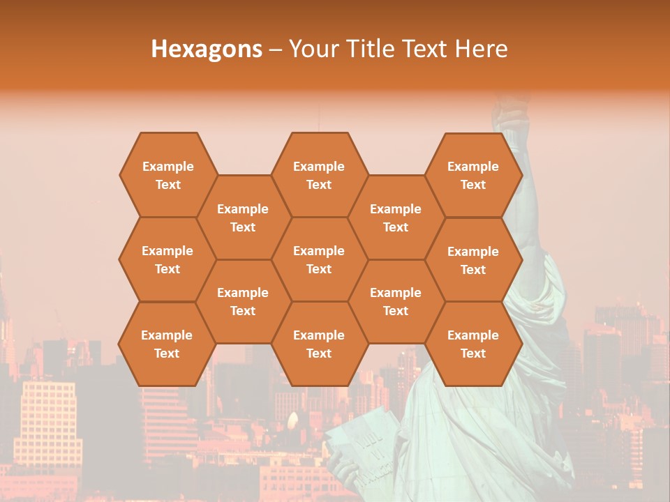 America Attraction State PowerPoint Template