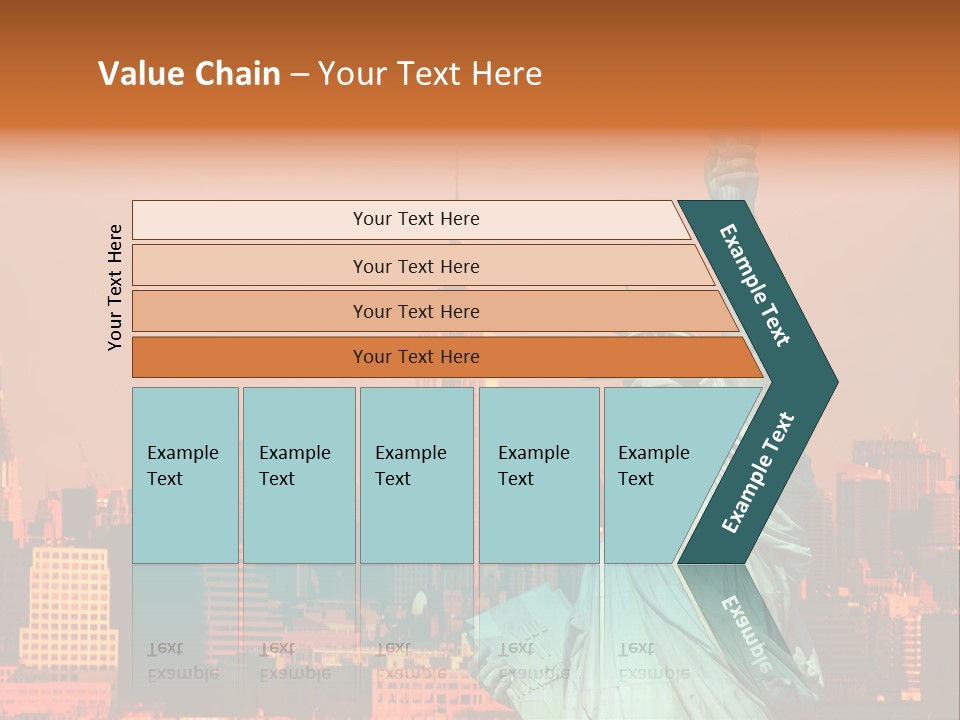 America Attraction State PowerPoint Template