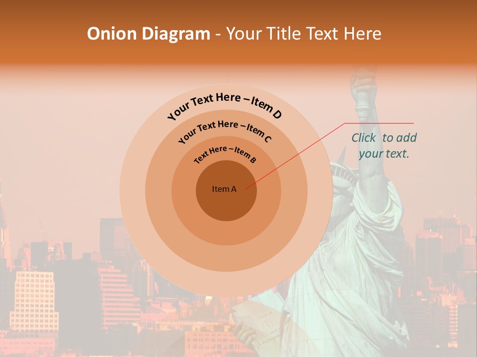 America Attraction State PowerPoint Template