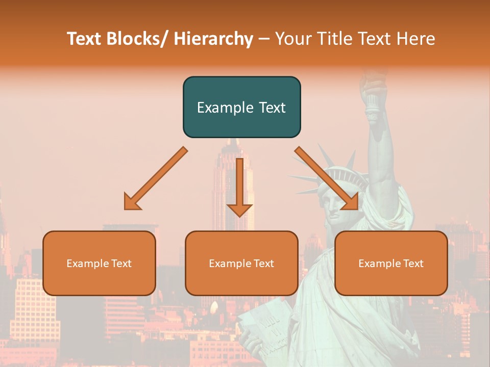 America Attraction State PowerPoint Template