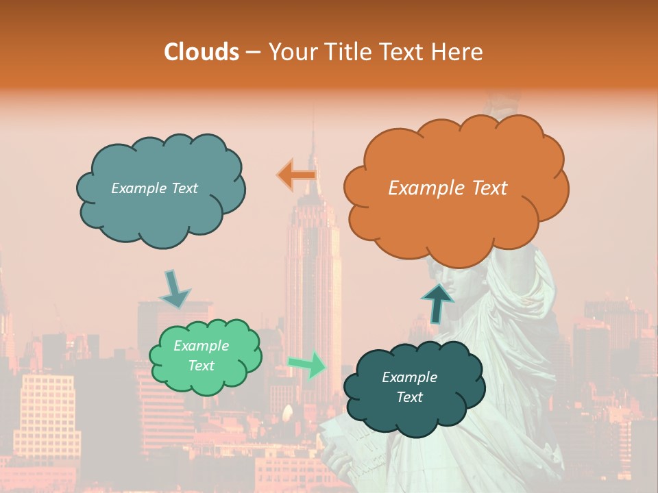 America Attraction State PowerPoint Template