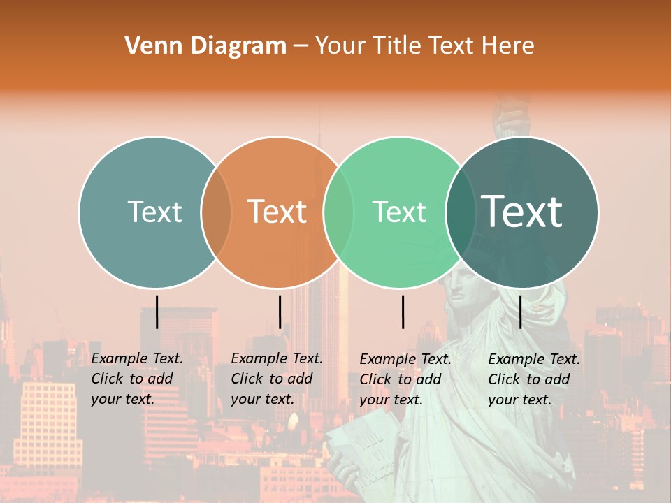 America Attraction State PowerPoint Template