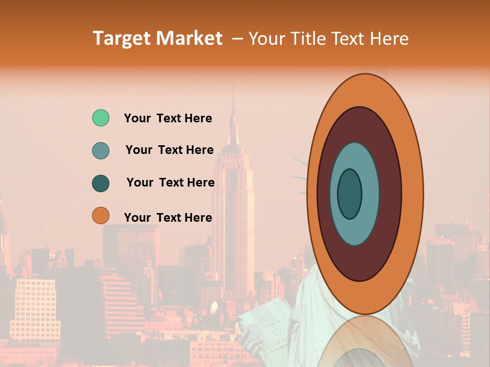 America Attraction State PowerPoint Template