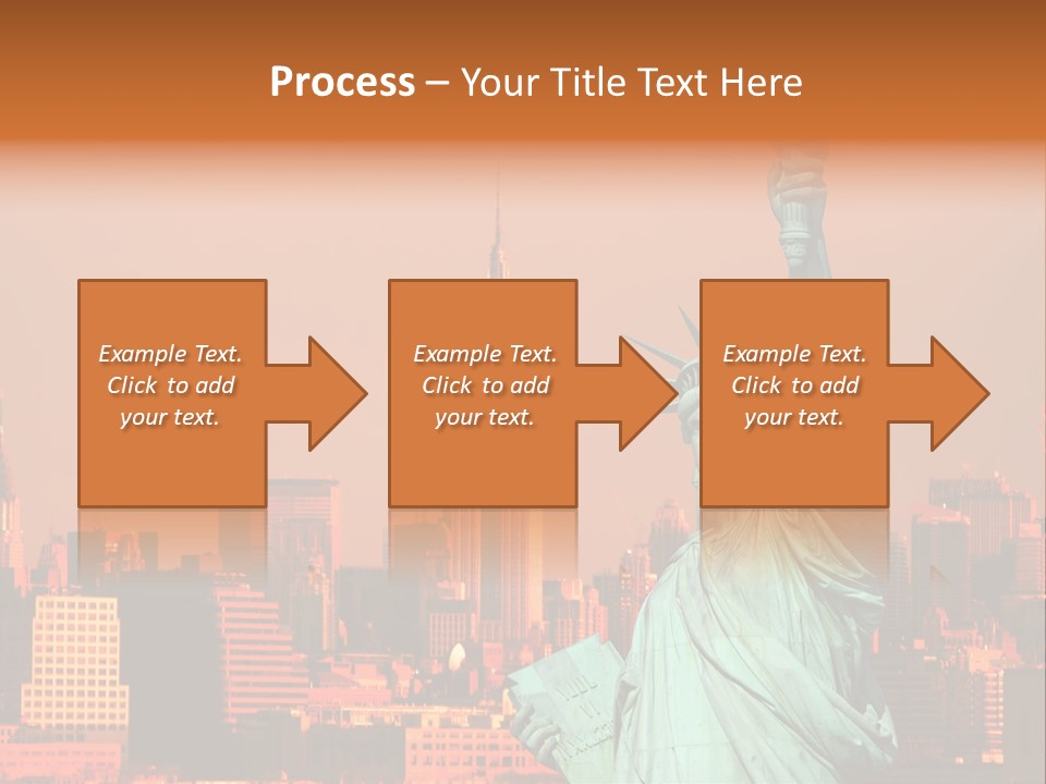 America Attraction State PowerPoint Template