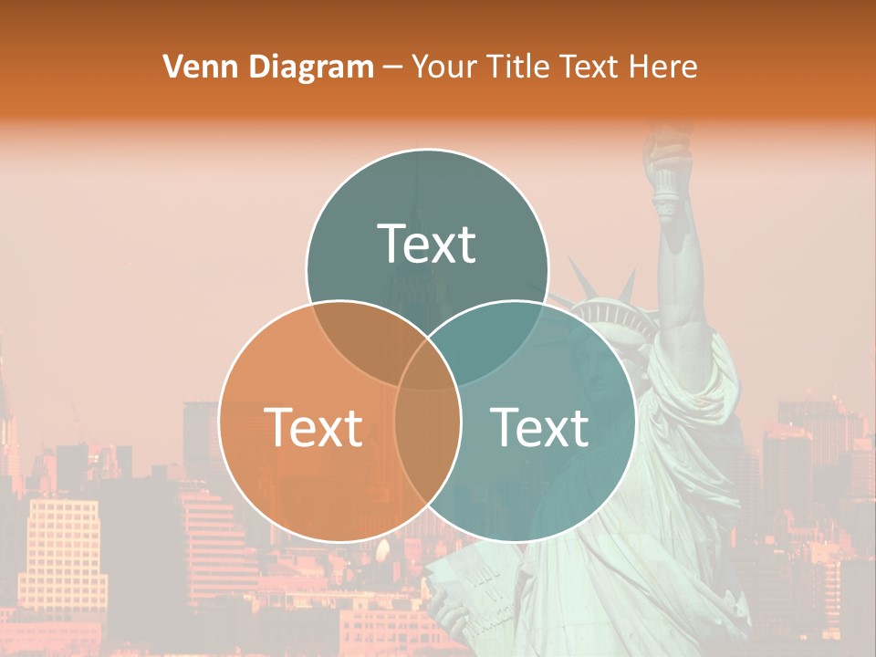 America Attraction State PowerPoint Template