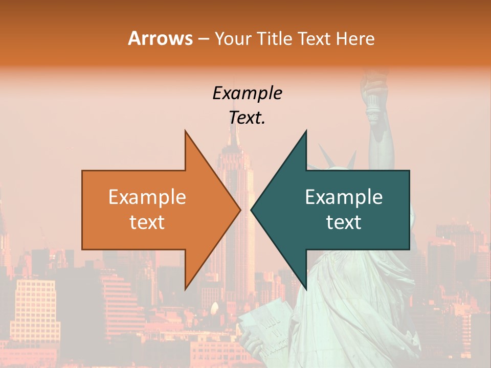 America Attraction State PowerPoint Template