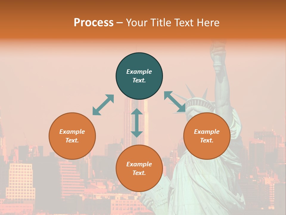 America Attraction State PowerPoint Template