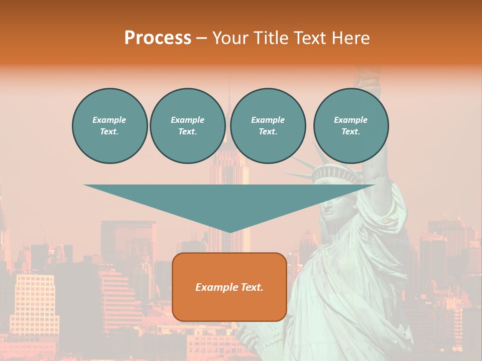 America Attraction State PowerPoint Template