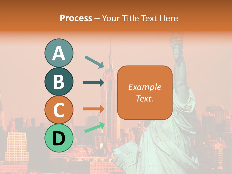 America Attraction State PowerPoint Template