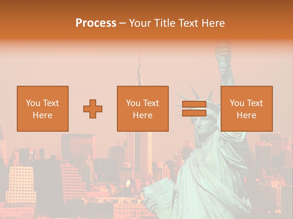 America Attraction State PowerPoint Template