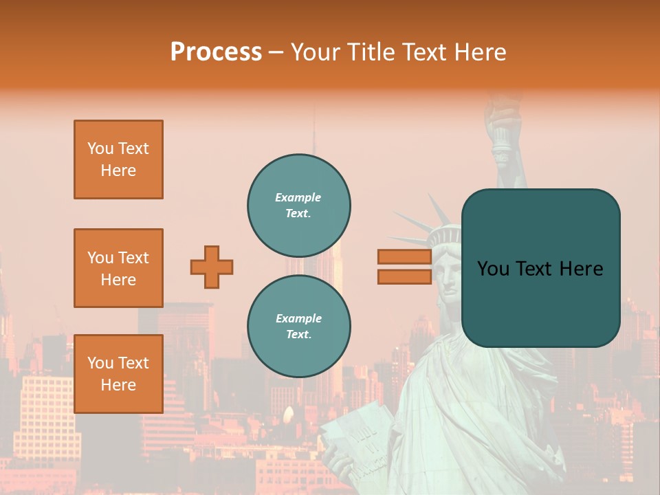 America Attraction State PowerPoint Template