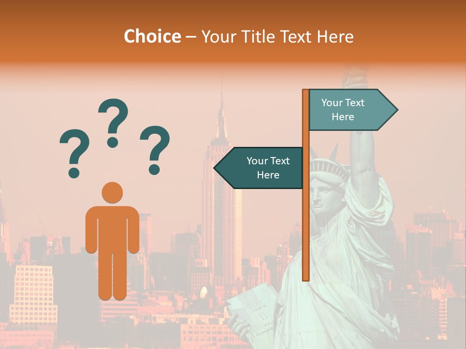 America Attraction State PowerPoint Template