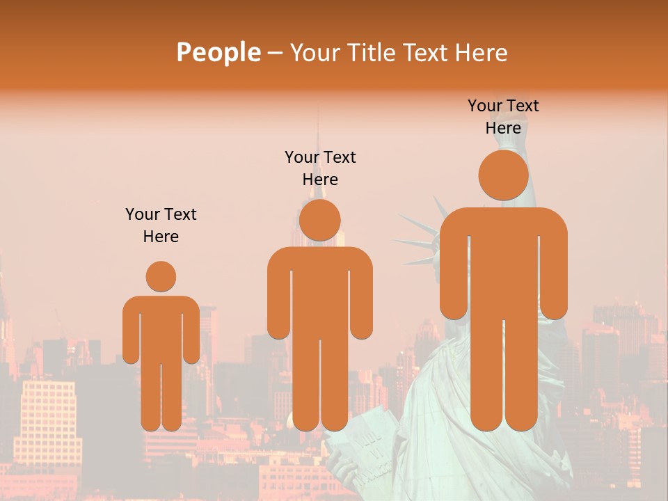 America Attraction State PowerPoint Template