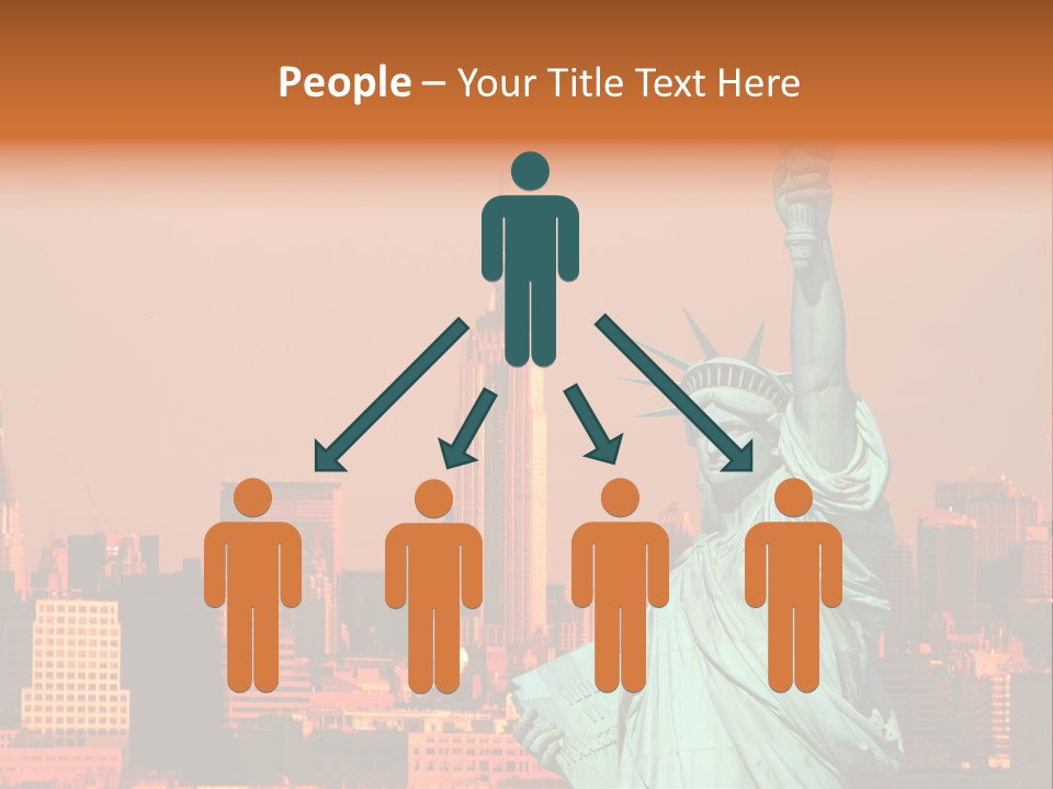 America Attraction State PowerPoint Template