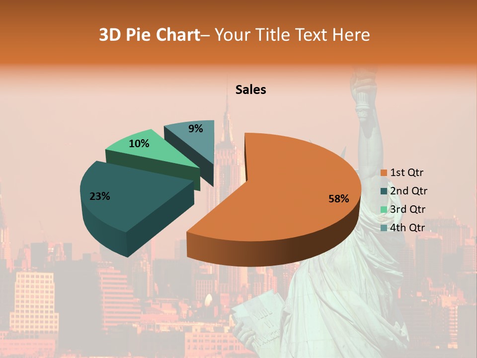 America Attraction State PowerPoint Template