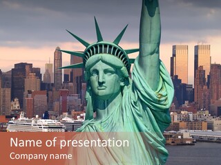 Attraction York View PowerPoint Template