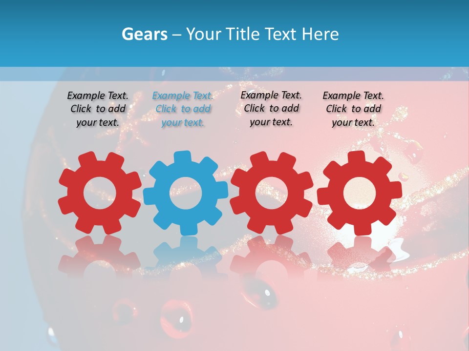 Glacue Water Cold PowerPoint Template