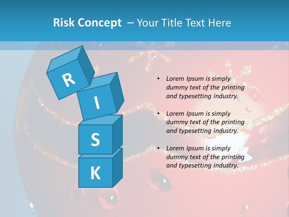 Glacue Water Cold PowerPoint Template