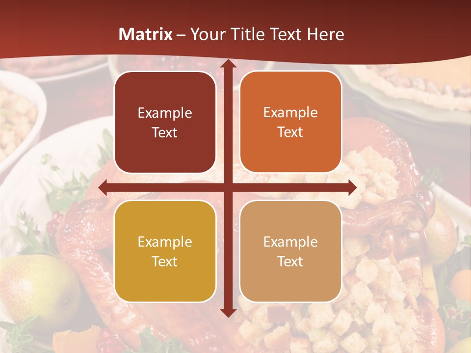 Herb Meat November PowerPoint Template