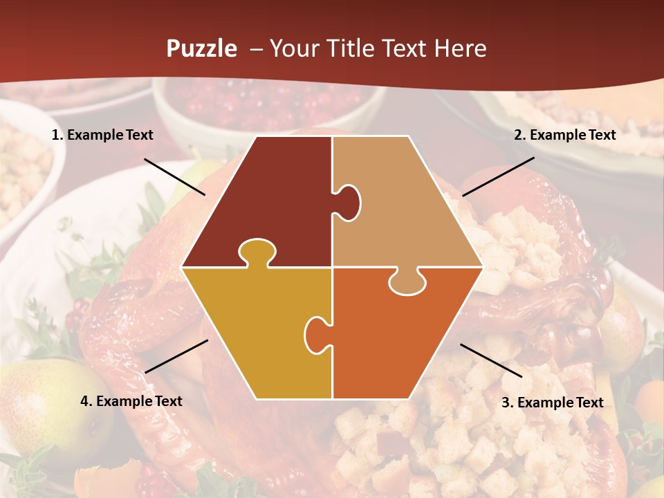 Herb Meat November PowerPoint Template