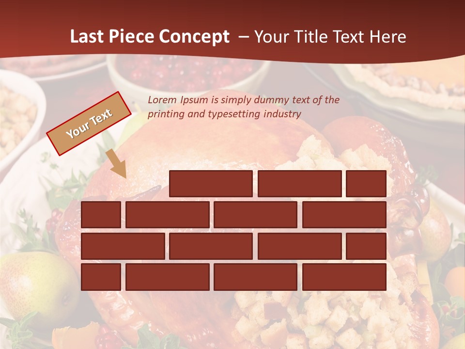 Herb Meat November PowerPoint Template