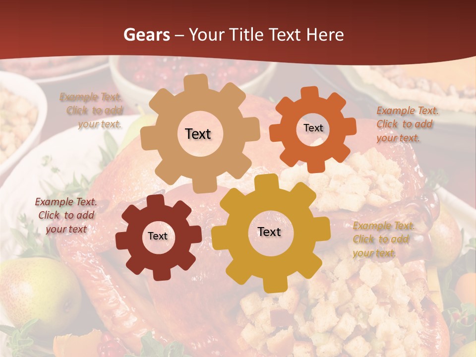 Herb Meat November PowerPoint Template