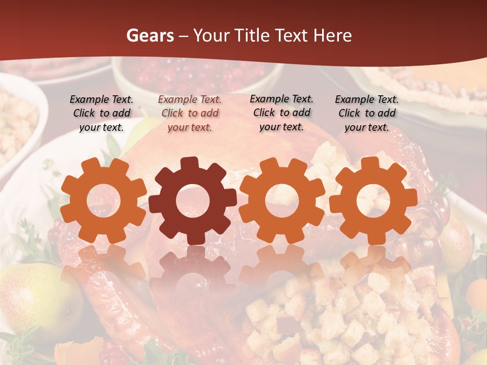 Herb Meat November PowerPoint Template