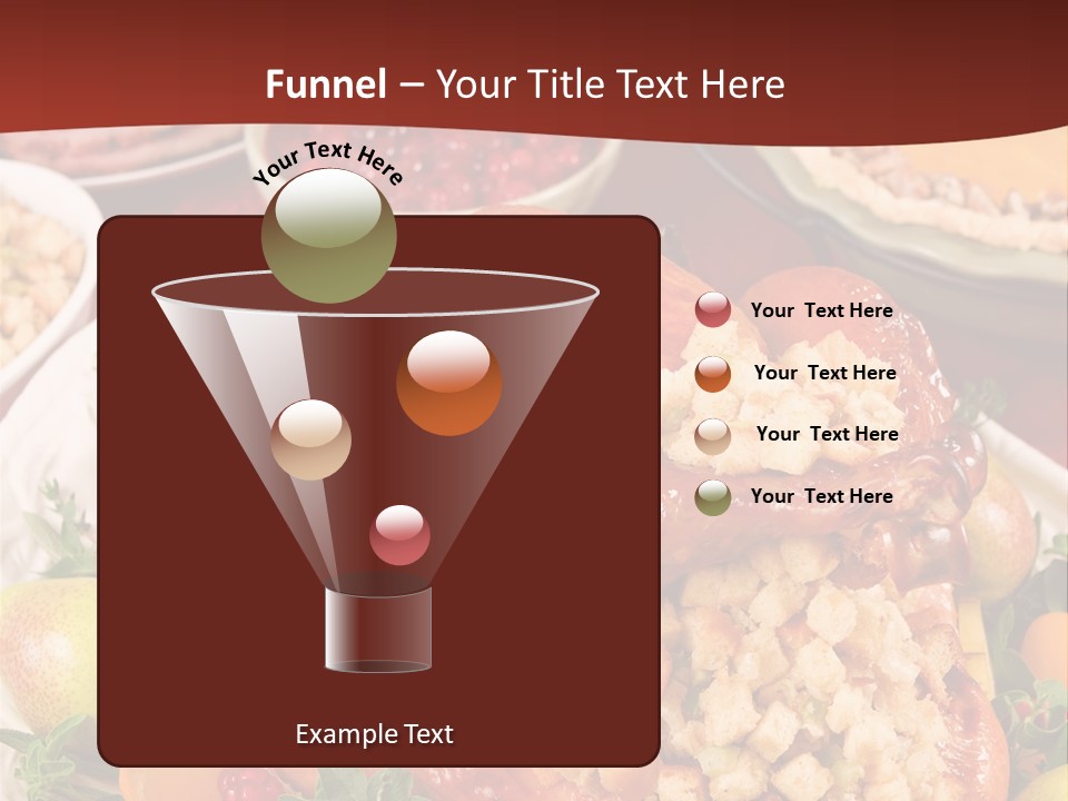 Herb Meat November PowerPoint Template