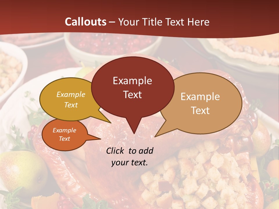 Herb Meat November PowerPoint Template