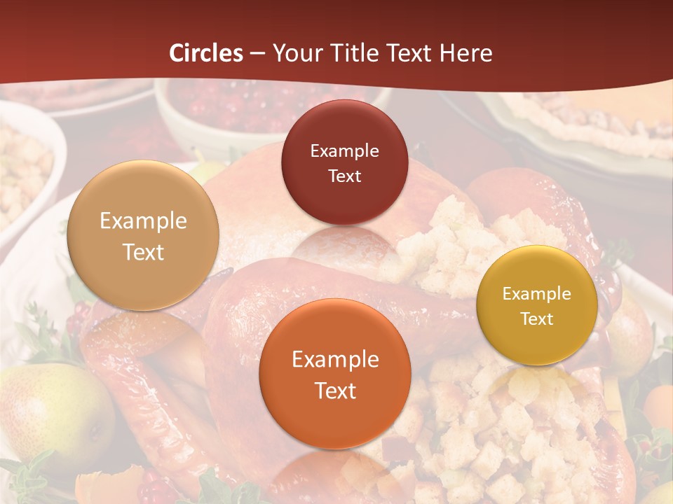 Herb Meat November PowerPoint Template