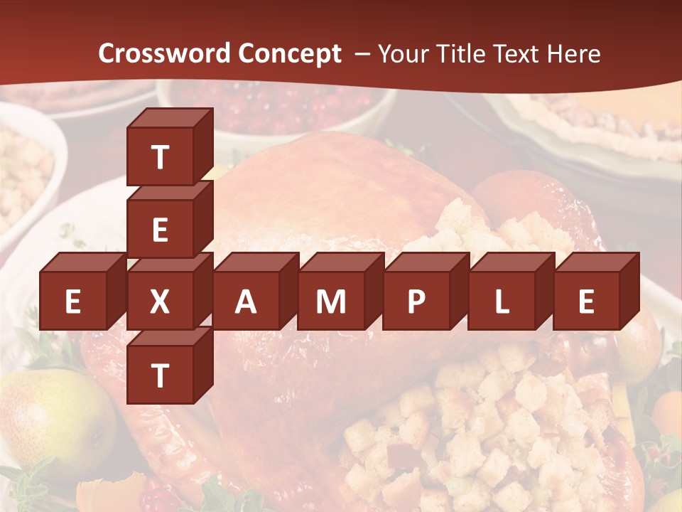 Herb Meat November PowerPoint Template