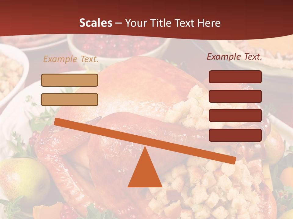 Herb Meat November PowerPoint Template