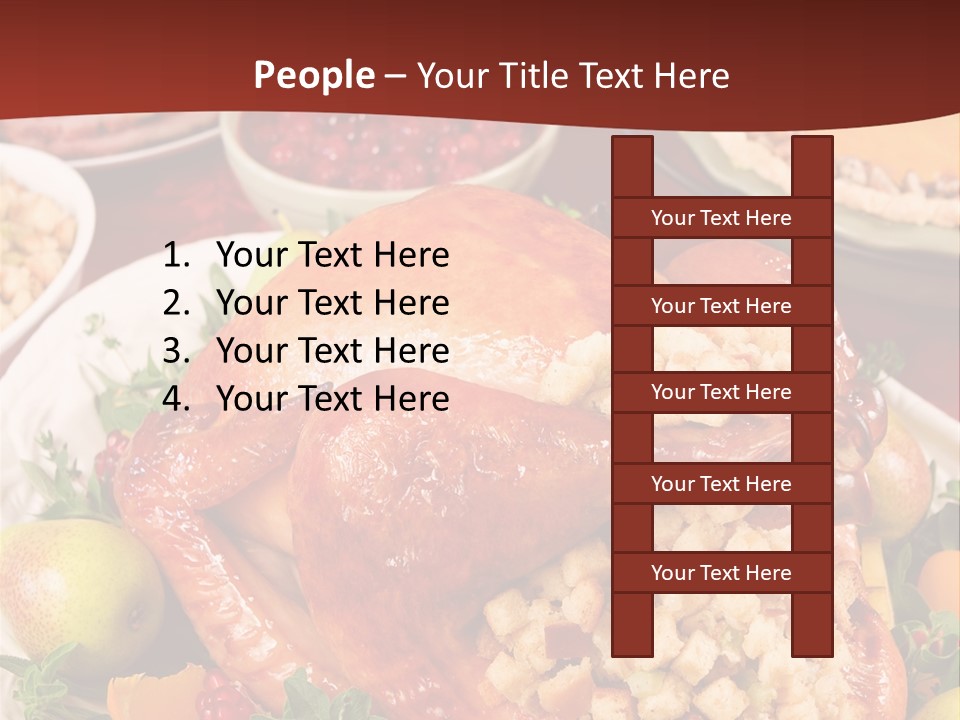 Herb Meat November PowerPoint Template
