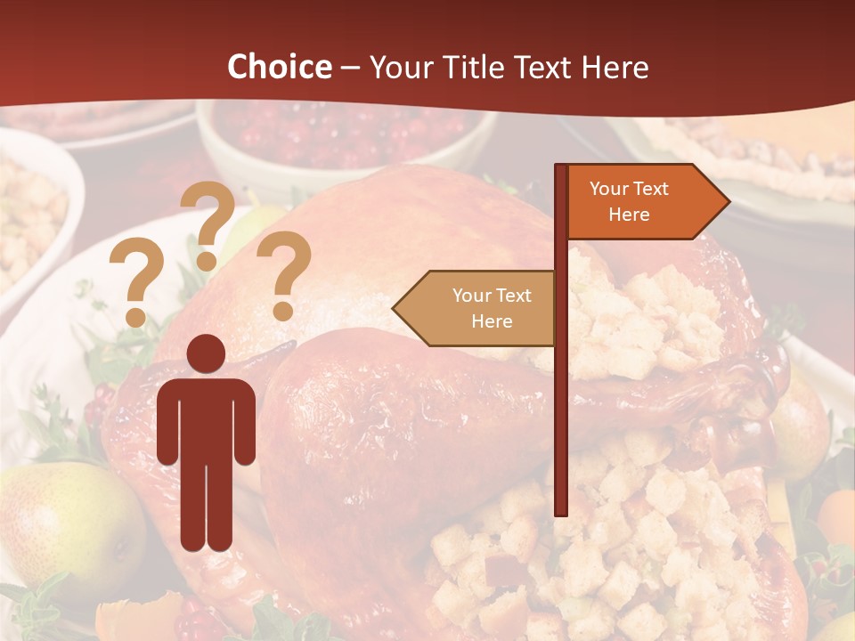 Herb Meat November PowerPoint Template