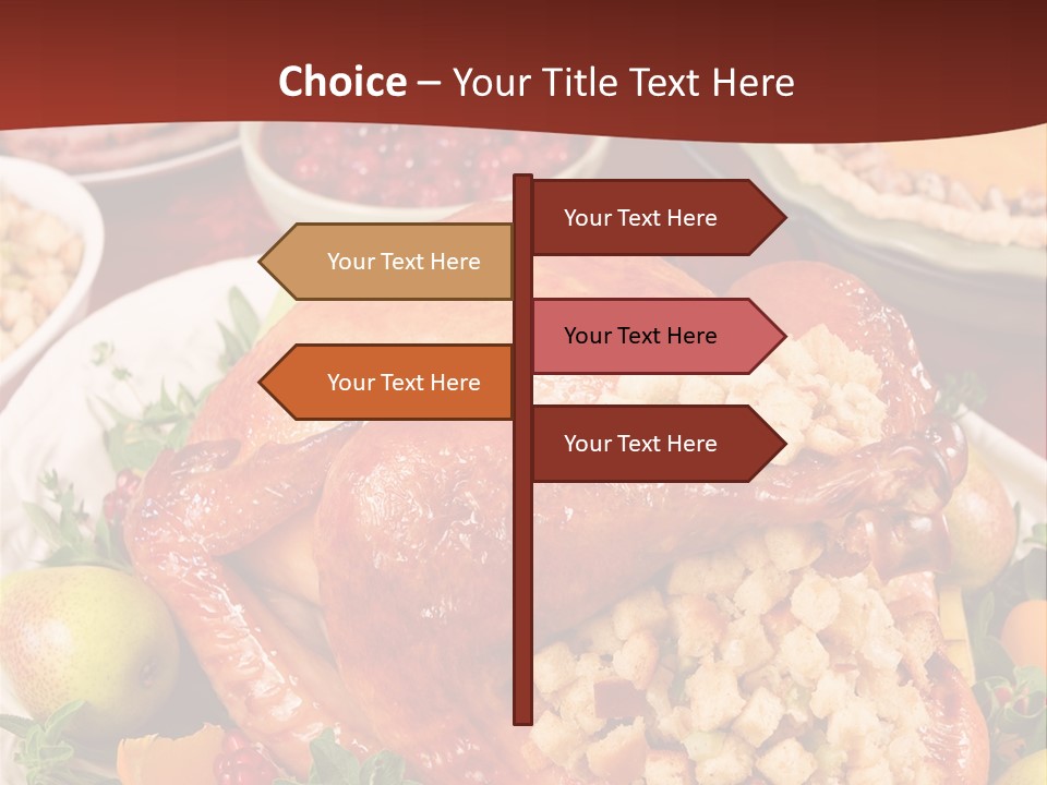 Herb Meat November PowerPoint Template