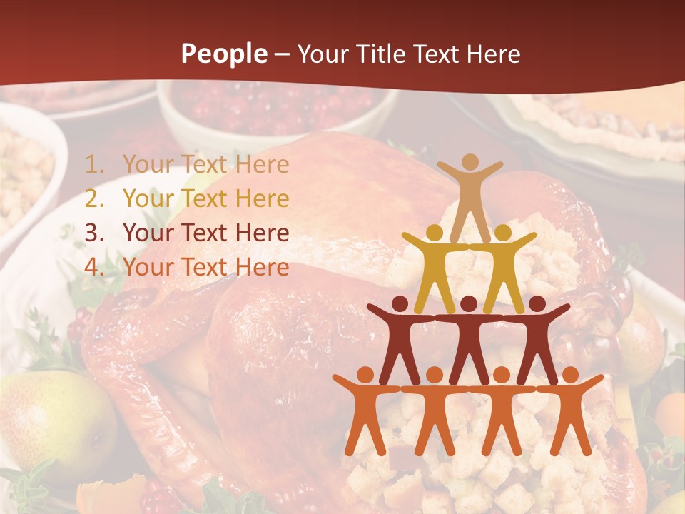 Herb Meat November PowerPoint Template