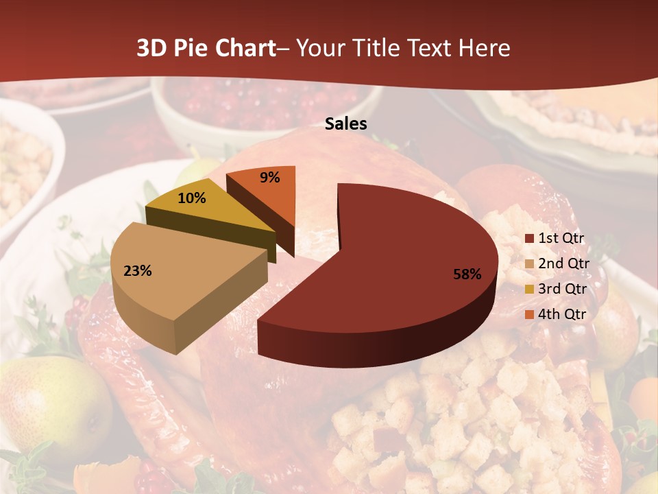 Herb Meat November PowerPoint Template