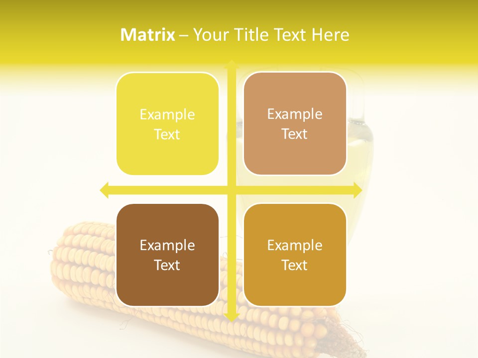 Sweet Corn Grain PowerPoint Template
