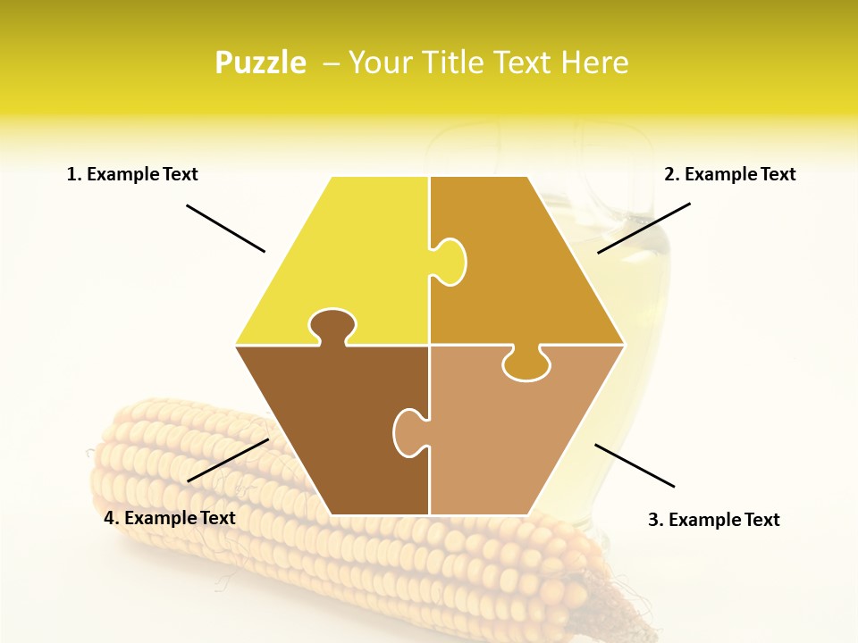 Sweet Corn Grain PowerPoint Template