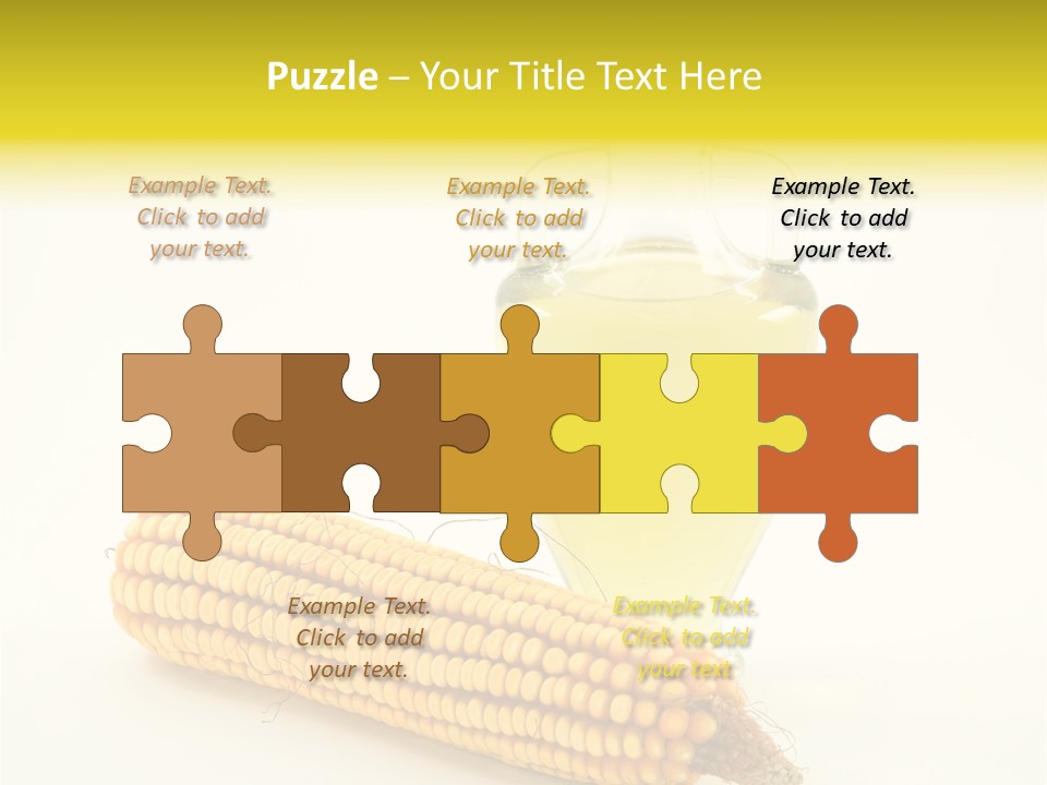 Sweet Corn Grain PowerPoint Template