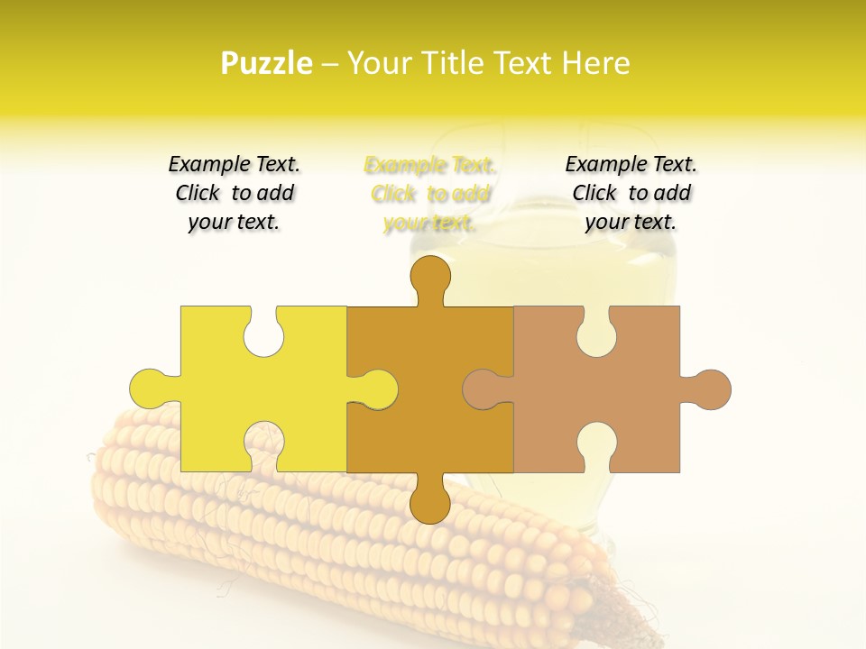 Sweet Corn Grain PowerPoint Template