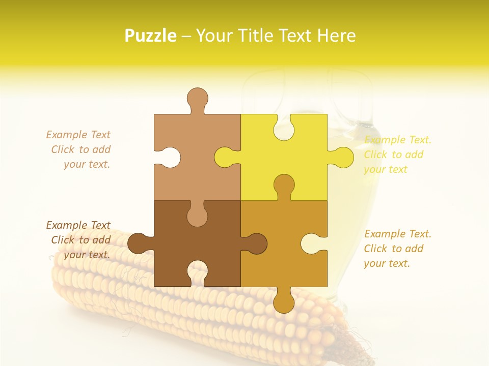 Sweet Corn Grain PowerPoint Template