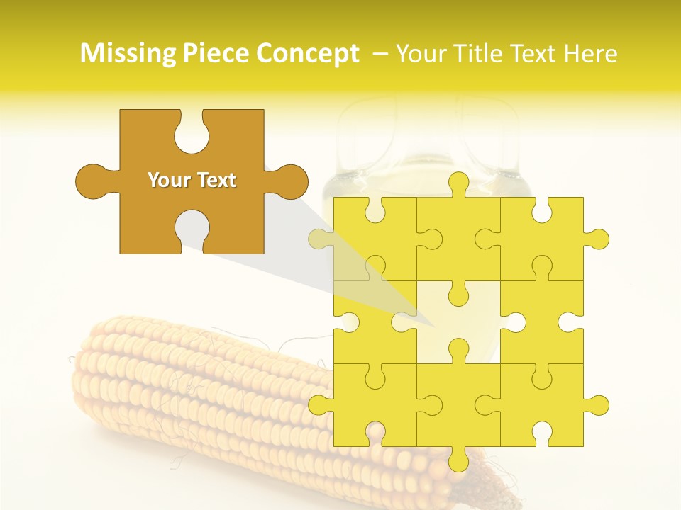 Sweet Corn Grain PowerPoint Template