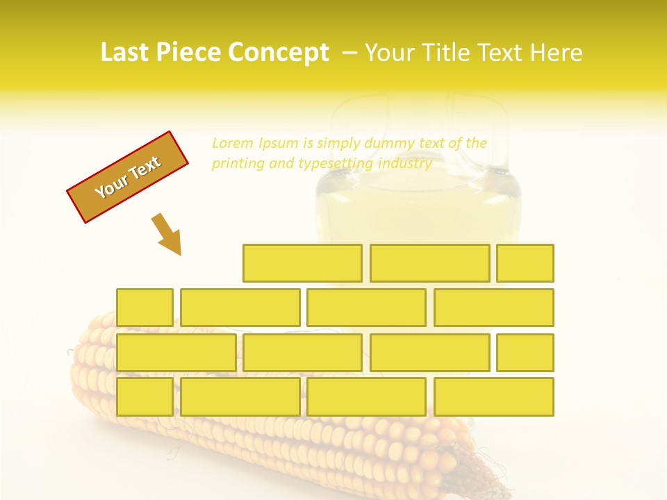 Sweet Corn Grain PowerPoint Template