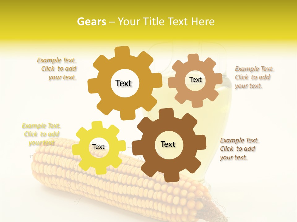 Sweet Corn Grain PowerPoint Template