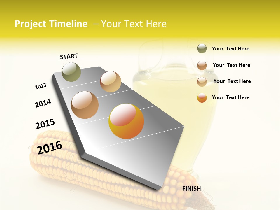 Sweet Corn Grain PowerPoint Template